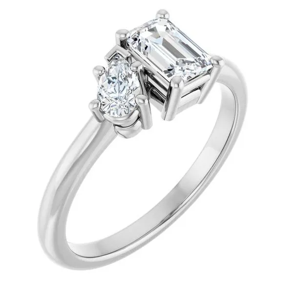 Two-Stone Engagement Ring J. Thomas Jewelers Rochester Hills, MI