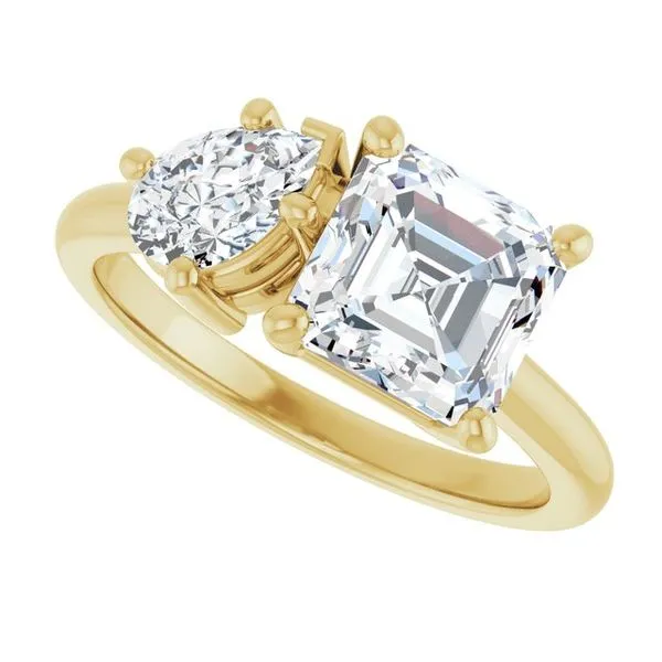 Two-Stone Engagement Ring Image 5 Natale Jewelers Sewell, NJ