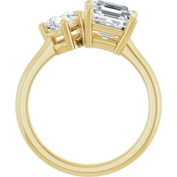 Two-Stone Engagement Ring Image 2 Mark Jewellers La Crosse, WI