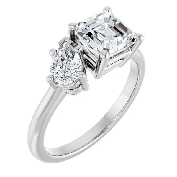 Two-Stone Engagement Ring Don's Jewelry & Design Washington, IA
