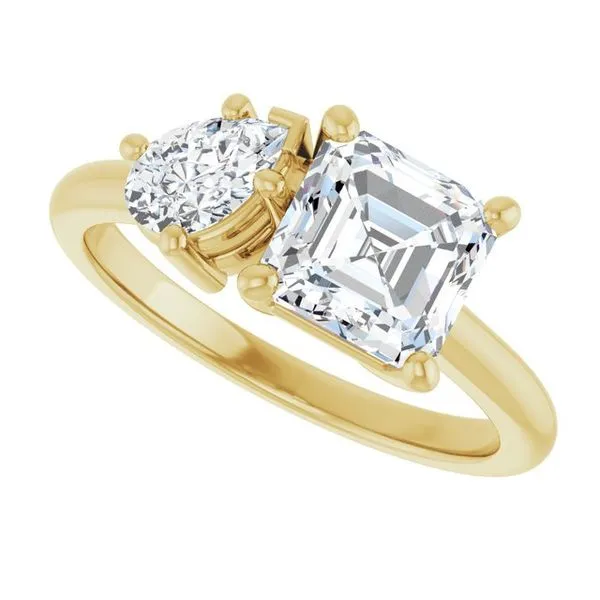 Two-Stone Engagement Ring Image 5 Raleigh Diamond Fine Jewelry Raleigh, NC