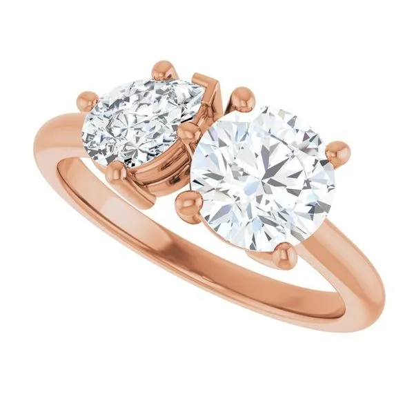 Two-Stone Engagement Ring Image 5 J. Thomas Jewelers Rochester Hills, MI