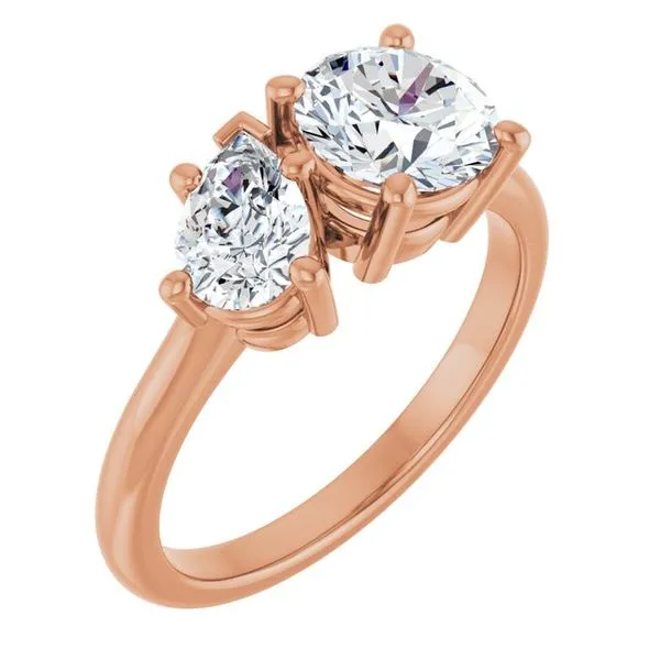 Two-Stone Engagement Ring Michael Szwed Jewelers Longmeadow, MA