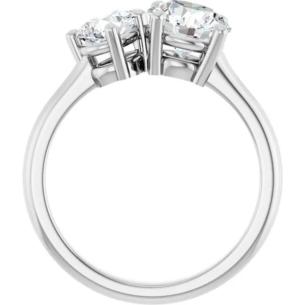 Two-Stone Engagement Ring Image 2 Natale Jewelers Sewell, NJ