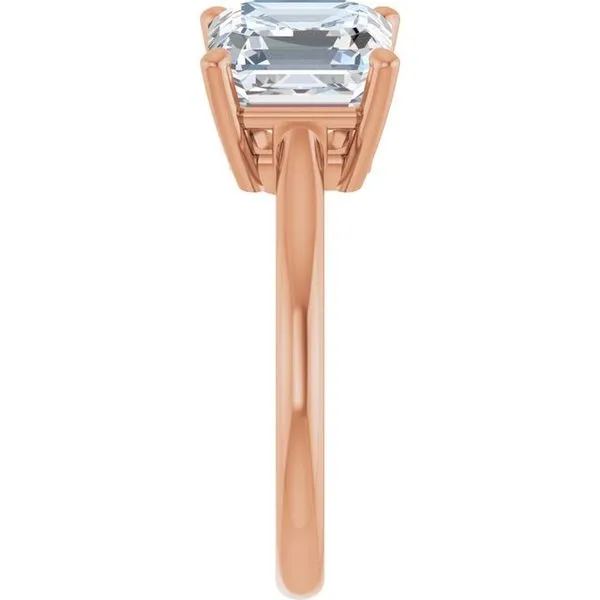 Two-Stone Engagement Ring Image 4 Hudson Valley Goldsmith New Paltz, NY