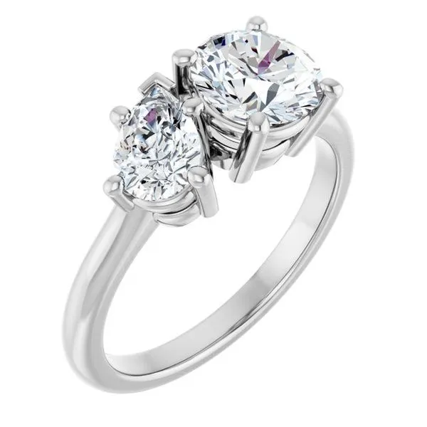 Two-Stone Engagement Ring Arezzo Jewelers Elmwood Park, IL