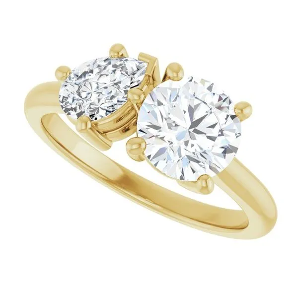 Two-Stone Engagement Ring Image 5 Shipley's Fine Jewelry Hampstead, MD