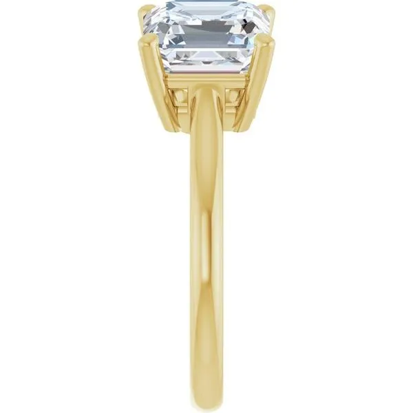 Two-Stone Engagement Ring Image 4 Vulcan's Forge LLC KANSAS CITY, MO