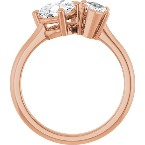 Two-Stone Engagement Ring Image 2 Mark Jewellers La Crosse, WI