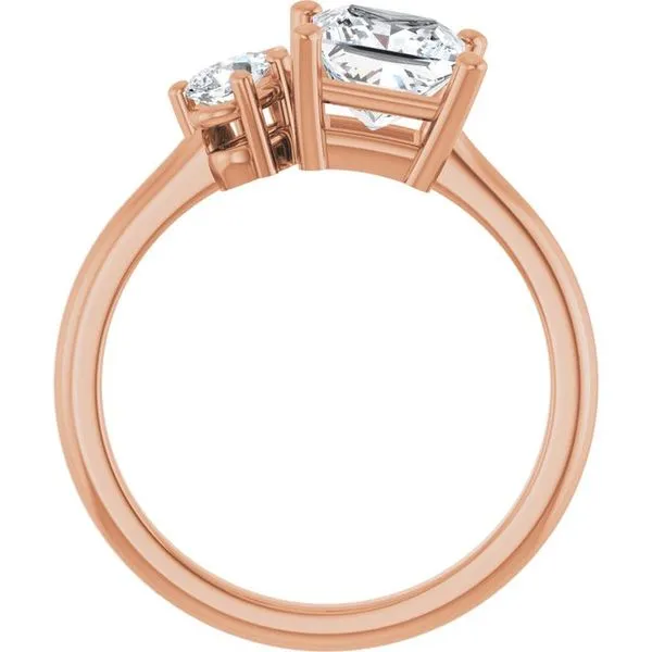 Two-Stone Engagement Ring Image 2 J. Thomas Jewelers Rochester Hills, MI