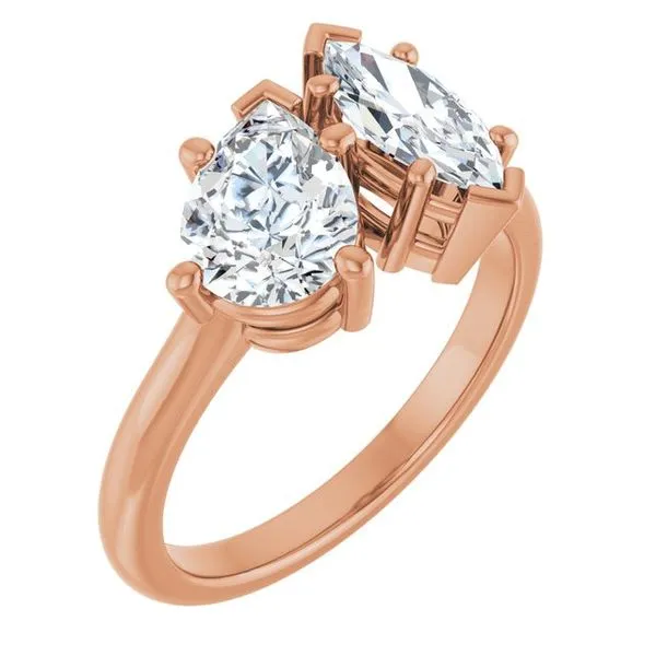 Two-Stone Engagement Ring Vulcan's Forge LLC KANSAS CITY, MO