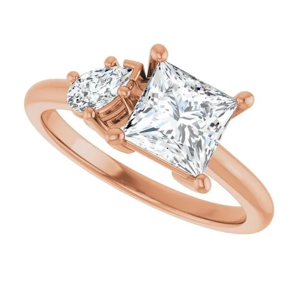 Two-Stone Engagement Ring Image 5 J. Thomas Jewelers Rochester Hills, MI