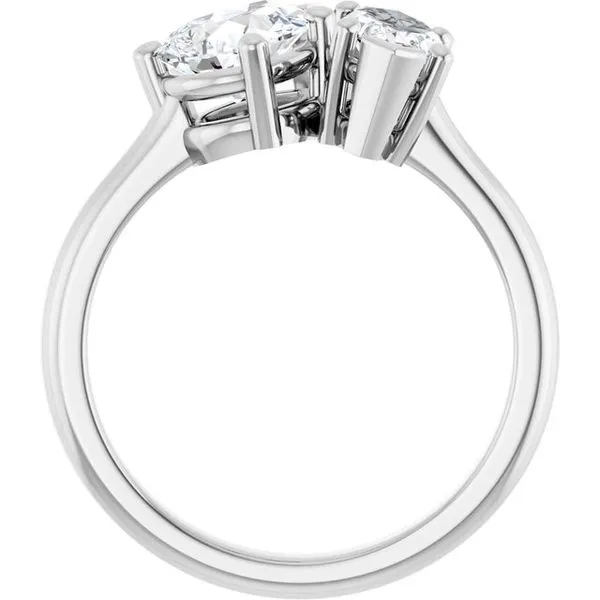 Two-Stone Engagement Ring Image 2 Raleigh Diamond Fine Jewelry Raleigh, NC