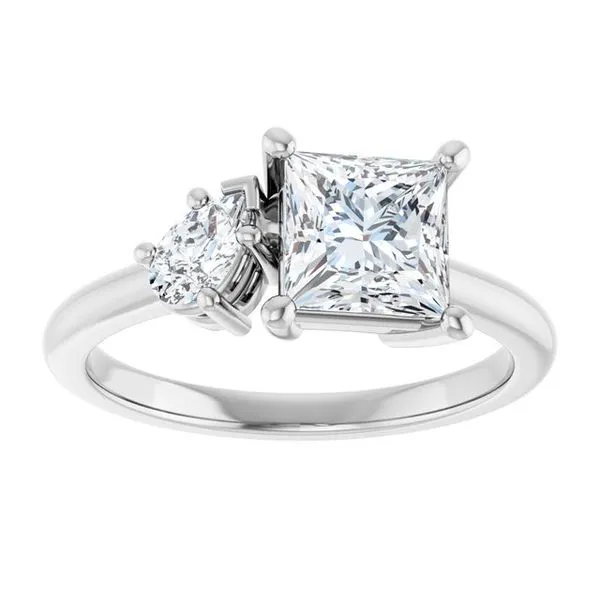 Two-Stone Engagement Ring Image 3 Mark Jewellers La Crosse, WI