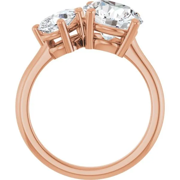 Two-Stone Engagement Ring Image 2 J. Thomas Jewelers Rochester Hills, MI