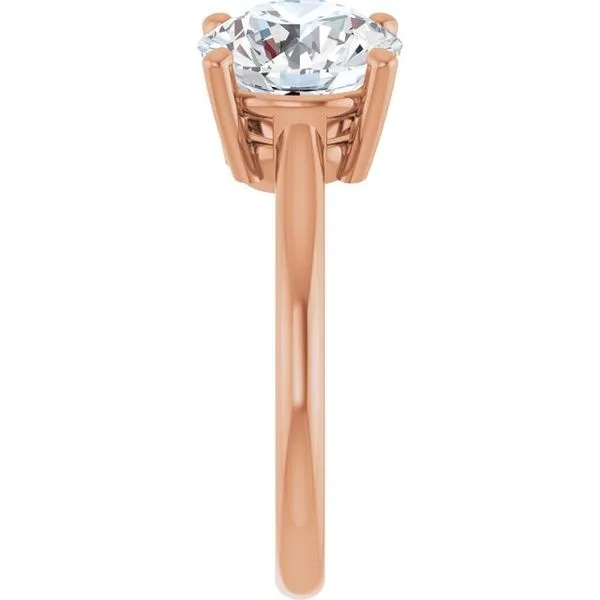 Two-Stone Engagement Ring Image 4 Hudson Valley Goldsmith New Paltz, NY