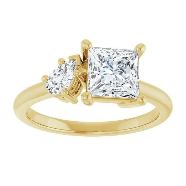 Two-Stone Engagement Ring Image 3 Raleigh Diamond Fine Jewelry Raleigh, NC