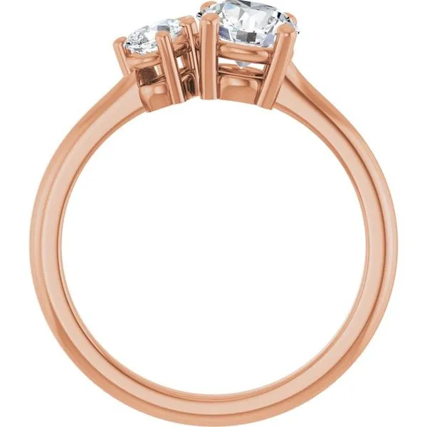 Two-Stone Engagement Ring Image 2 Shipley's Fine Jewelry Hampstead, MD