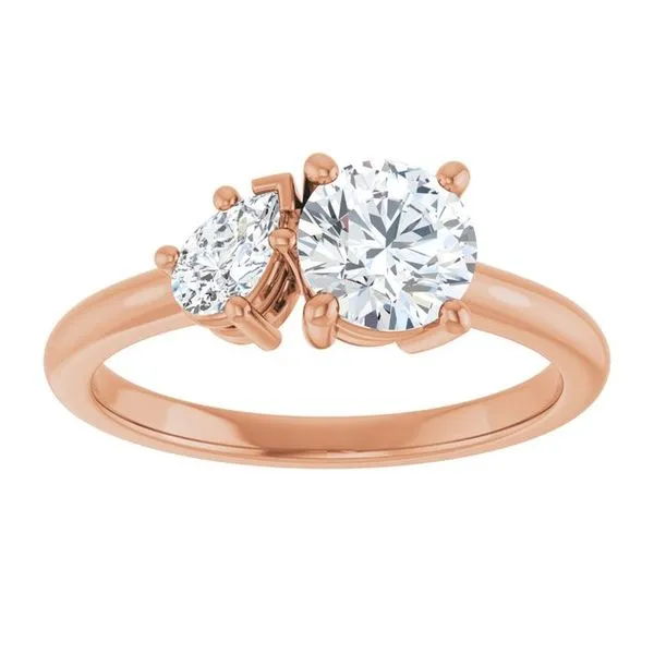 Two-Stone Engagement Ring Image 3 Mark Jewellers La Crosse, WI