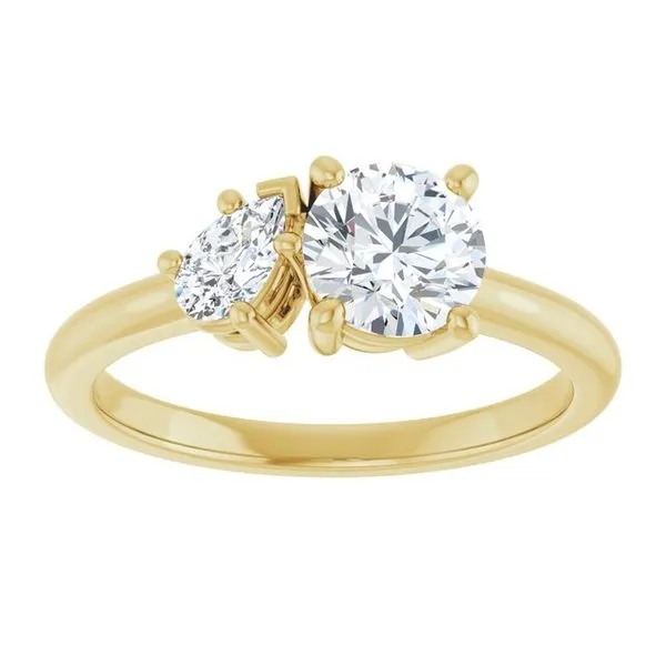 Two-Stone Engagement Ring Image 3 Futer Bros Jewelers York, PA