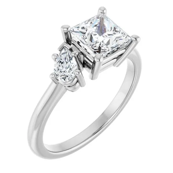 Two-Stone Engagement Ring J. Thomas Jewelers Rochester Hills, MI