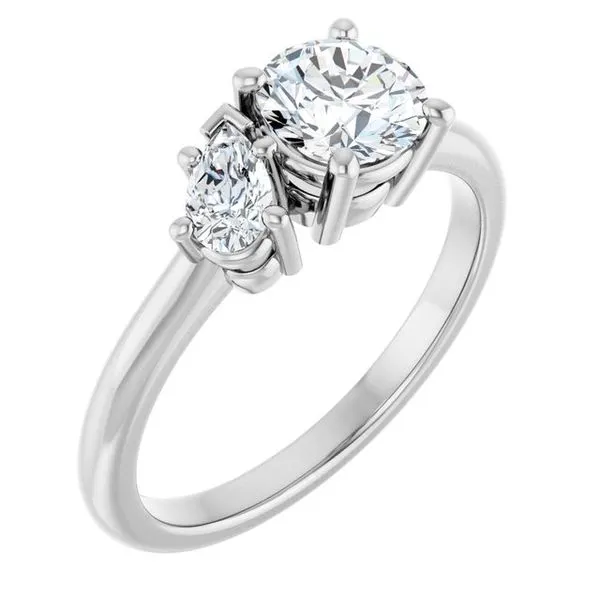 Two-Stone Engagement Ring Michael Szwed Jewelers Longmeadow, MA