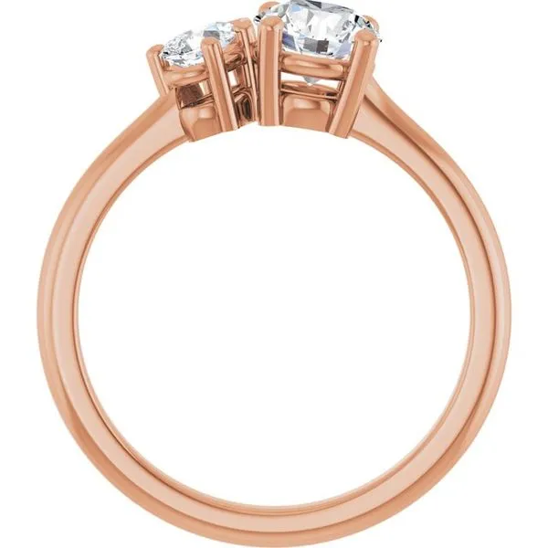 Two-Stone Engagement Ring Image 2 Mark Jewellers La Crosse, WI