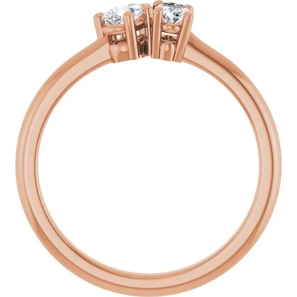 Two-Stone Engagement Ring Image 2 Morin Jewelers Southbridge, MA