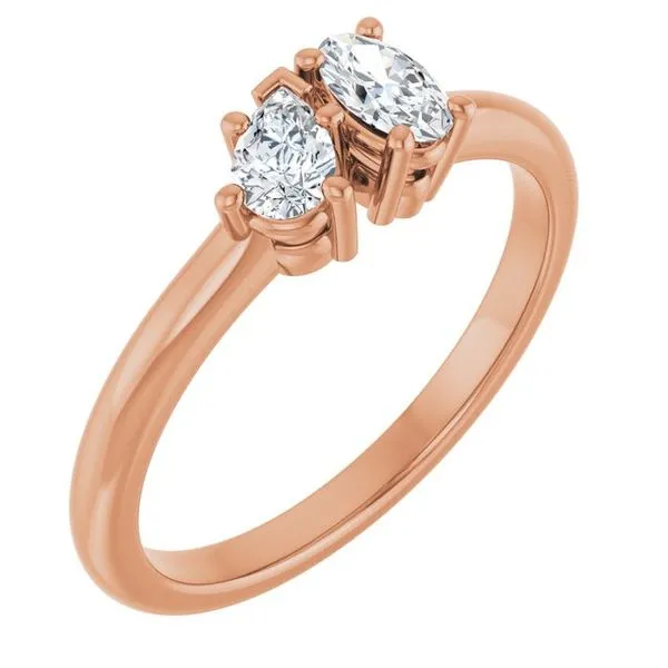 Two-Stone Engagement Ring Hudson Valley Goldsmith New Paltz, NY