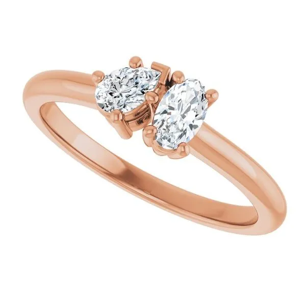 Two-Stone Engagement Ring Image 5 J. Thomas Jewelers Rochester Hills, MI