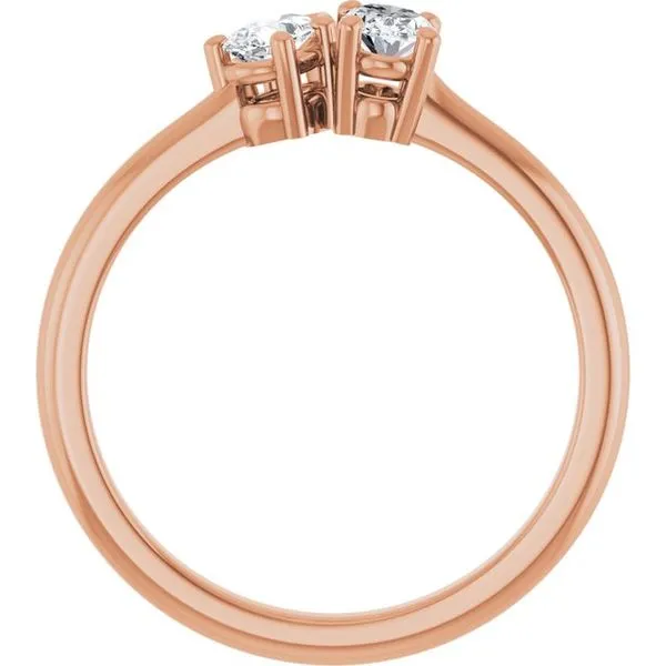 Two-Stone Engagement Ring Image 2 Mark Jewellers La Crosse, WI