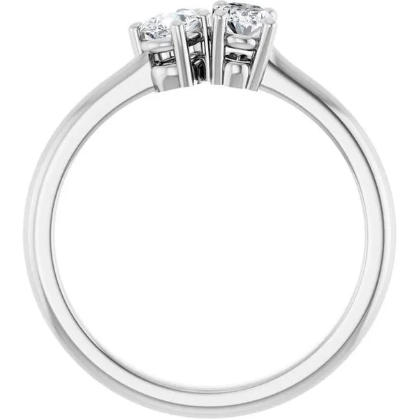 Two-Stone Engagement Ring Image 2 Mark Jewellers La Crosse, WI