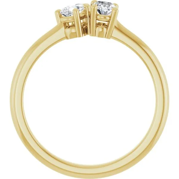 Two-Stone Engagement Ring Image 2 J. Thomas Jewelers Rochester Hills, MI