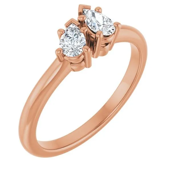 Two-Stone Engagement Ring Don's Jewelry & Design Washington, IA