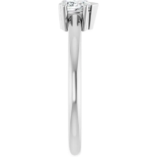 Two-Stone Engagement Ring Image 4 Hudson Valley Goldsmith New Paltz, NY