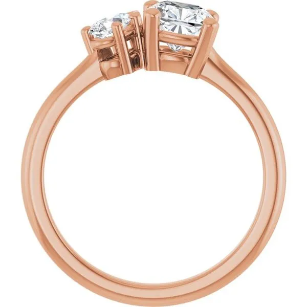 Two-Stone Engagement Ring Image 2 Paul James Jewelers Angels Camp, CA