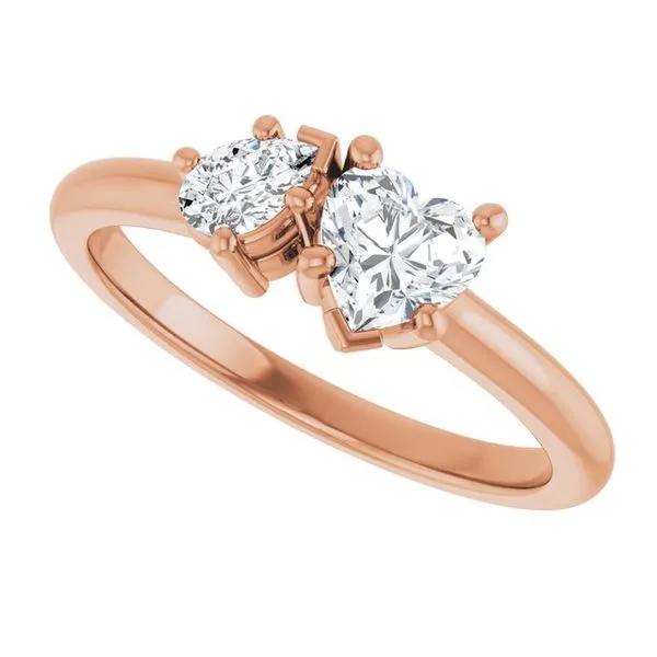 Two-Stone Engagement Ring Image 5 J. Thomas Jewelers Rochester Hills, MI