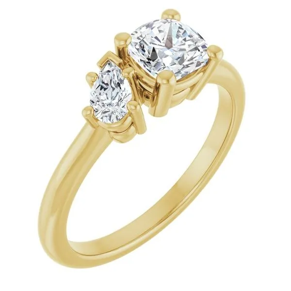 Two-Stone Engagement Ring Don's Jewelry & Design Washington, IA