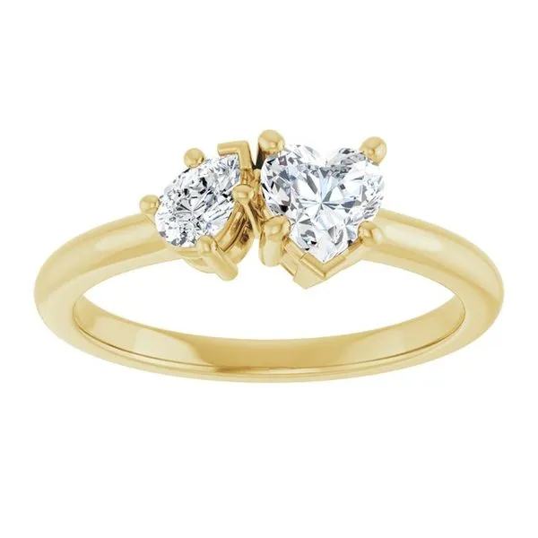 Two-Stone Engagement Ring Image 3 J. Thomas Jewelers Rochester Hills, MI