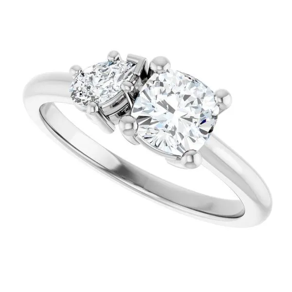 Two-Stone Engagement Ring Image 5 Futer Bros Jewelers York, PA