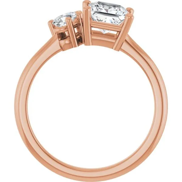 Two-Stone Engagement Ring Image 2 Mark Jewellers La Crosse, WI