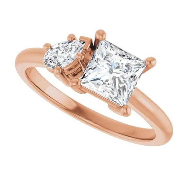 Two-Stone Engagement Ring Image 5 J. Thomas Jewelers Rochester Hills, MI