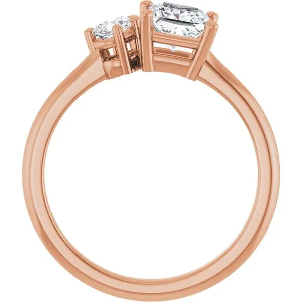Two-Stone Engagement Ring Image 2 Raleigh Diamond Fine Jewelry Raleigh, NC
