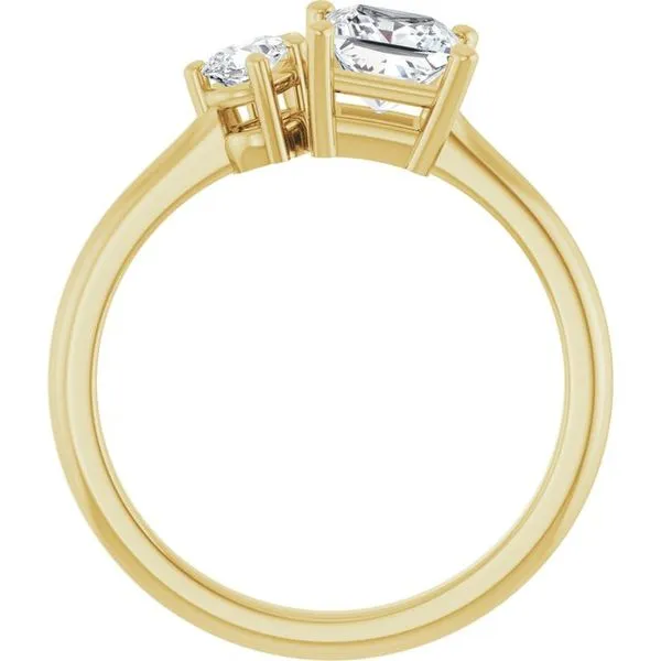 Two-Stone Engagement Ring Image 2 Don's Jewelry & Design Washington, IA