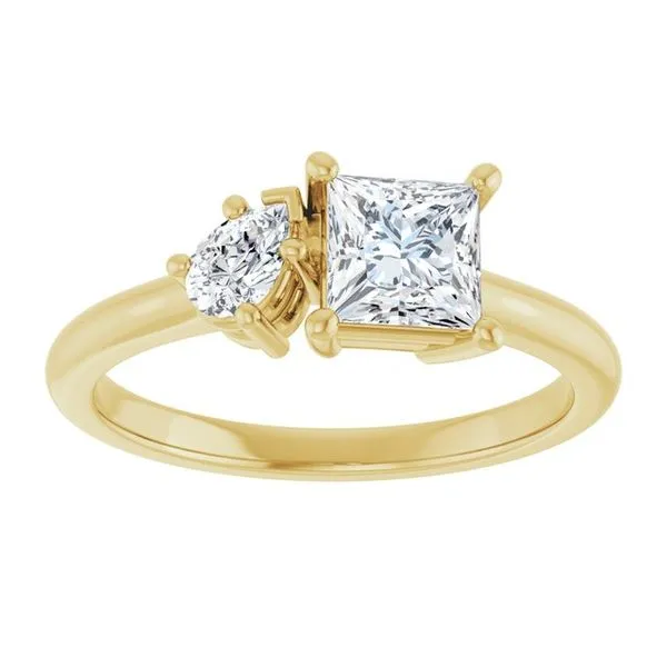 Two-Stone Engagement Ring Image 3 Futer Bros Jewelers York, PA