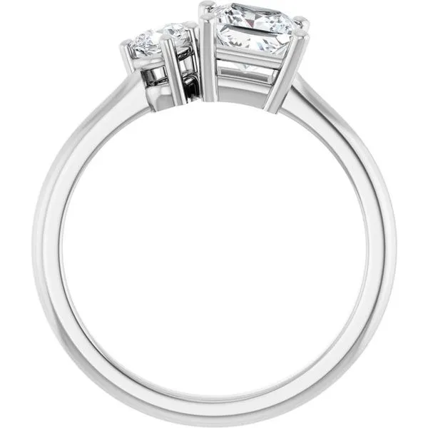Two-Stone Engagement Ring Image 2 Austin's Fine Diamonds & Jewelry Lyndhurst, NJ