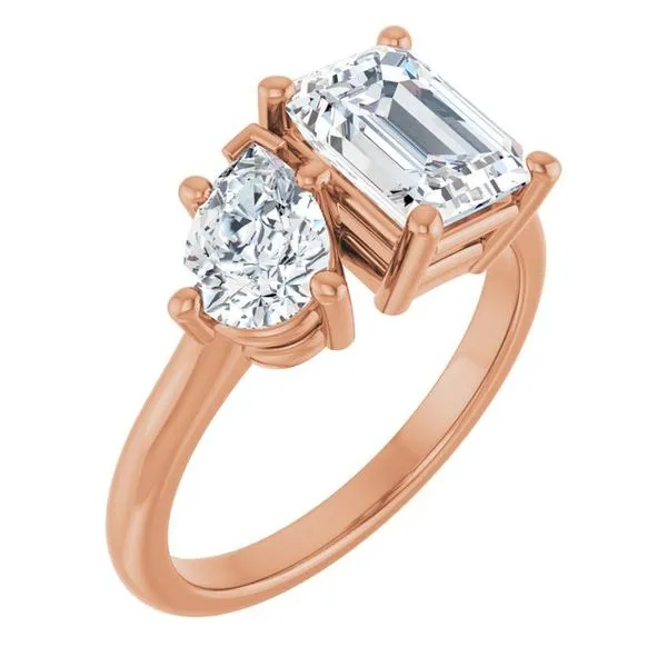 Two-Stone Engagement Ring Paul James Jewelers Angels Camp, CA