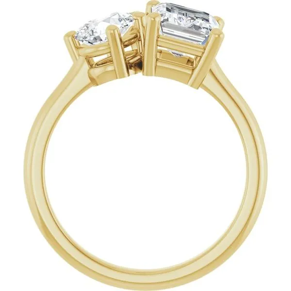 Two-Stone Engagement Ring Image 2 Paul James Jewelers Angels Camp, CA