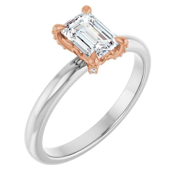 Claw-Prong Accented Engagement Ring Shipley's Fine Jewelry Hampstead, MD