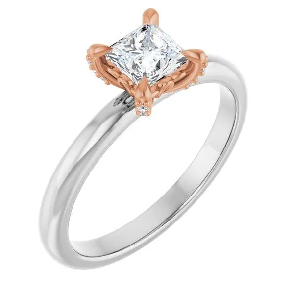 Claw-Prong Accented Engagement Ring Shipley's Fine Jewelry Hampstead, MD
